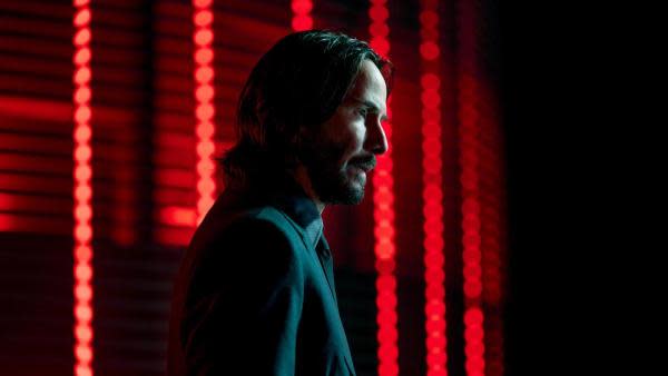 Keanu Reeves en John Wick 4 (2023), Lionsgate.