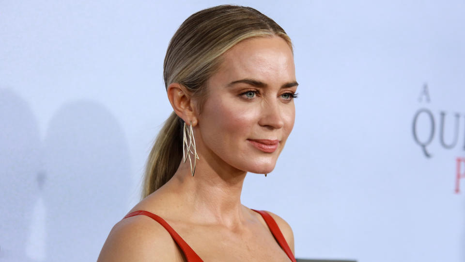 Emily Blunt attends "A Quiet Place Part II" premiere