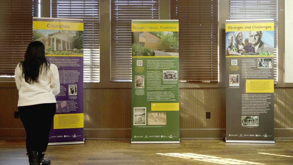 The Levine Museum of the New South’s exhibit on Grier Heights, which continues to travel around Charlotte, had a lot of input from community members.