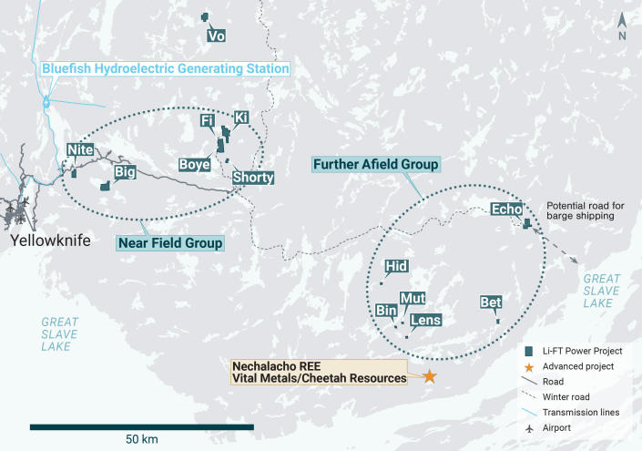 Li-FT  yellowknife pegmatites Jan 2024