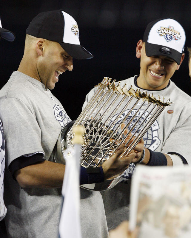 Baseball In Pics on X: Alex Rodriguez and Derek Jeter, 1997 https