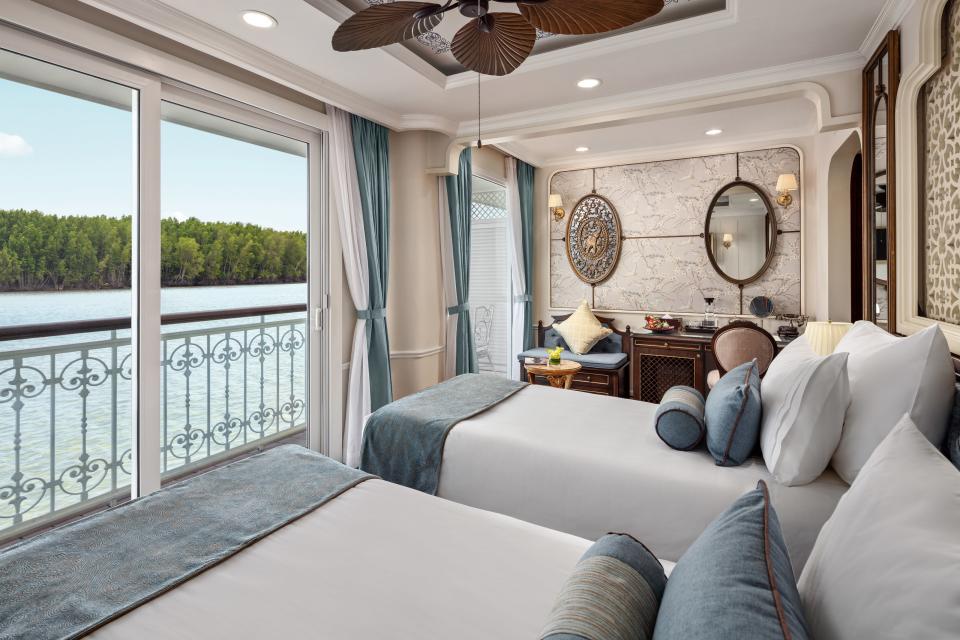 Uniworld's boutique river cruises offer specialized programming.