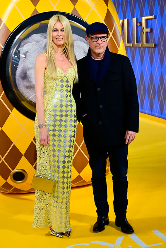 Claudia Schiffer y su marido. Matthew Vaughn