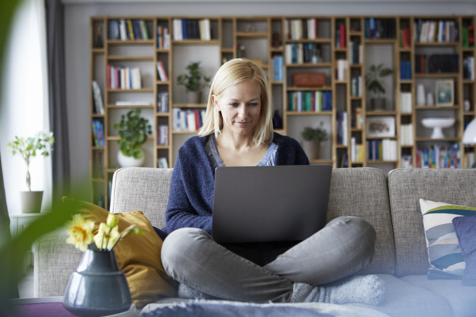 Get comfy: These laptop deals are incredibe. (Photo: Getty Images)