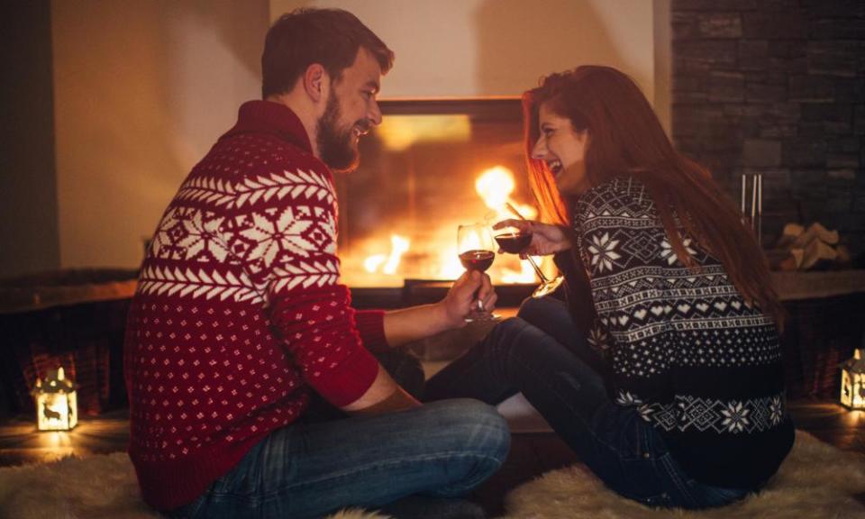 Season’s greetings: raise a glass to open fires, warm jumpers and a glass of something tasty.