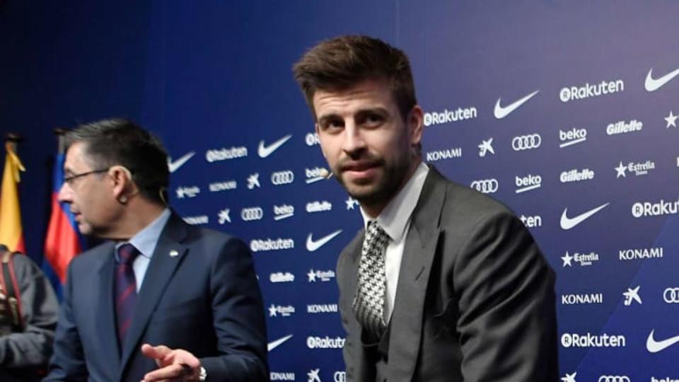 Josep María Bartomeu y Gerard Piqué | LLUIS GENE/Getty Images