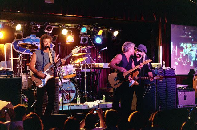 <p>Bobby Bank/WireImage</p> Dave Smalley, Eric Carmen and Wally Bryson of Raspberries