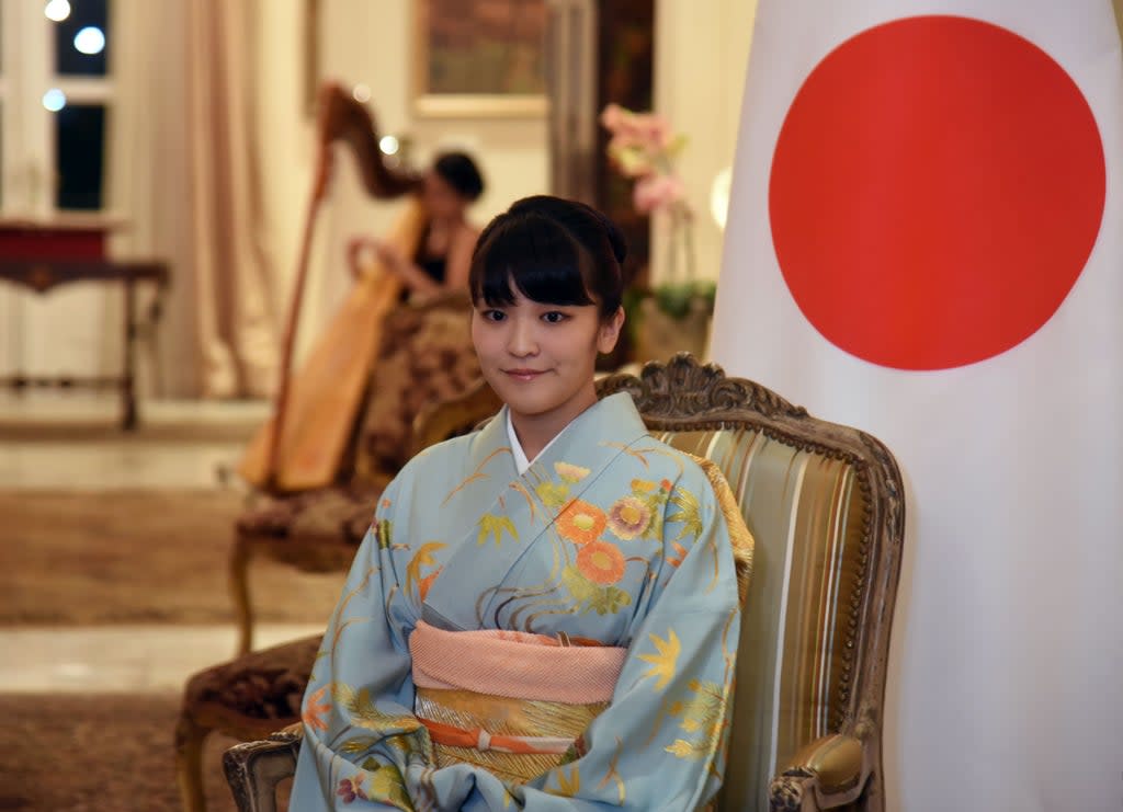 Princess Mako in September 2016 (AFP via Getty Images)