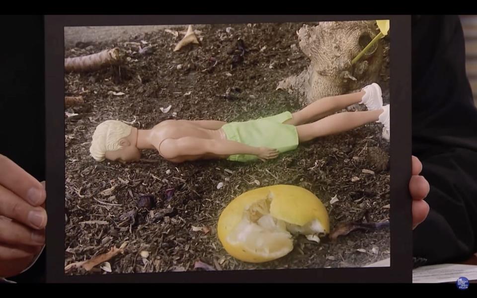 Ryan Gosling on Jimmy Kimmel Live Ken barbie movie. https://www.youtube.com/watch?v=V9uHZ2uQ8YI