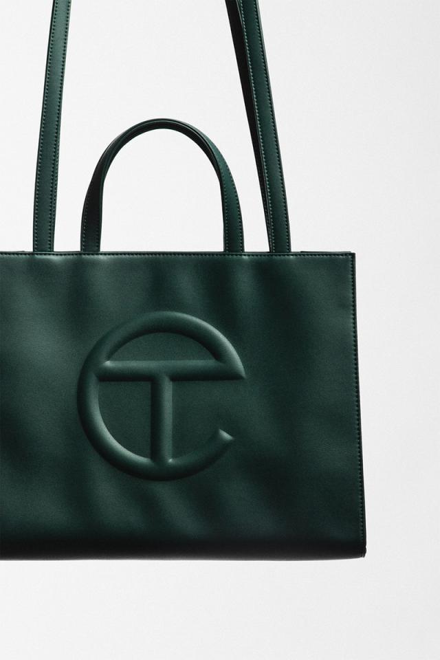 Telfar Olive Shopping Bags HBX Release