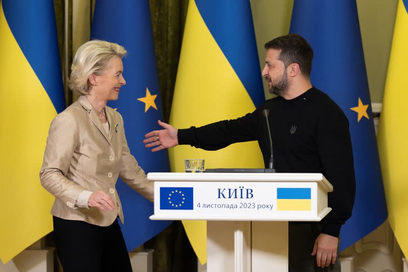 范德賴恩訪基輔 討論烏克蘭申請加入歐盟進展