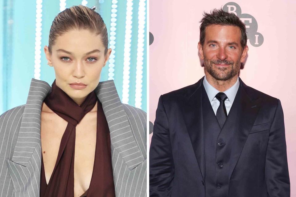 <p>Dave Benett/Getty Images, Chris Jackson/Getty Images</p> Gigi Hadid, Bradley Cooper