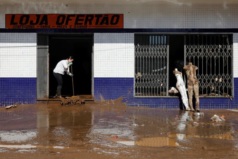 Extratropical cyclone hits Rio Grande do Sul