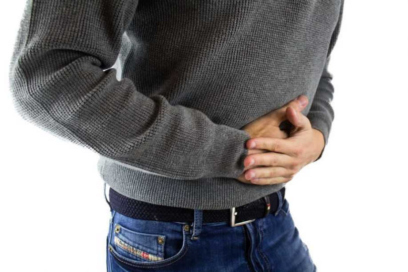 男子腹痛就醫，竟是肝癌。（示意圖／翻攝自Pixabay）