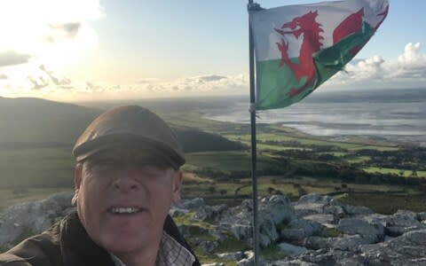 Gareth Wyn Jones on his hill farm