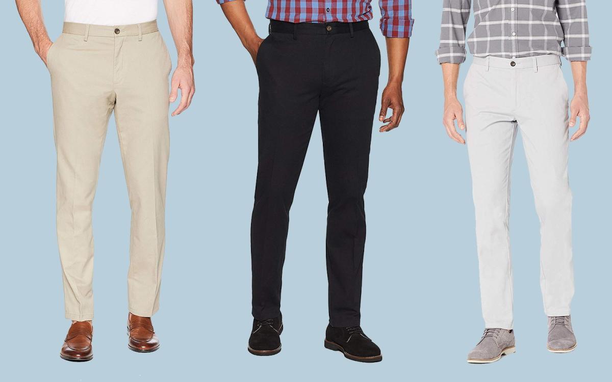 These Wrinkle-resistant Men’s Pants Have Rave Reviews on Amazon