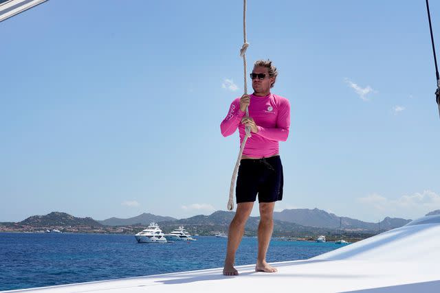 <p>Fred Jagueneau/Bravo via Getty</p> Gary King photographed on Below Deck Sailing Yacht.