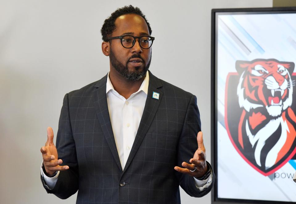 School Board Chair Darryl Willie, in a 2023 picture, said the board will use an April 16 workshop to consider "how we want the community to be involved and how much we want the community to be involved” in considering potentail school closings.