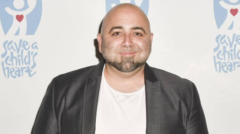 Duff Goldman on the red carpet