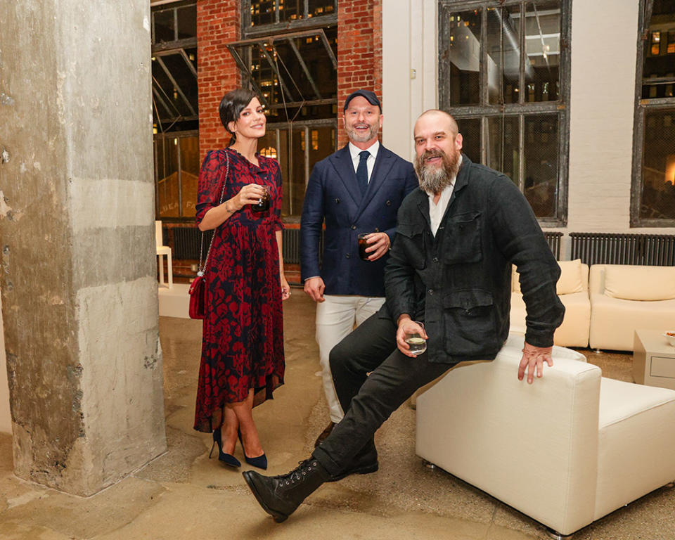 Lily Allen, Billy Cotton, David Harbour at West Elm x Billy Cotton Dinner Party to Celebrate Debut of Collection