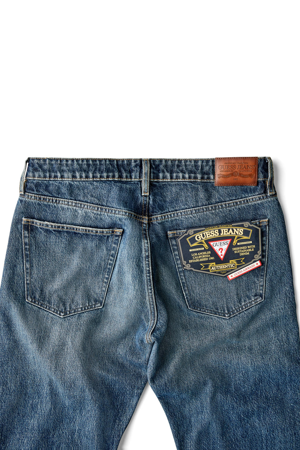 The Guess Jeans back pocket