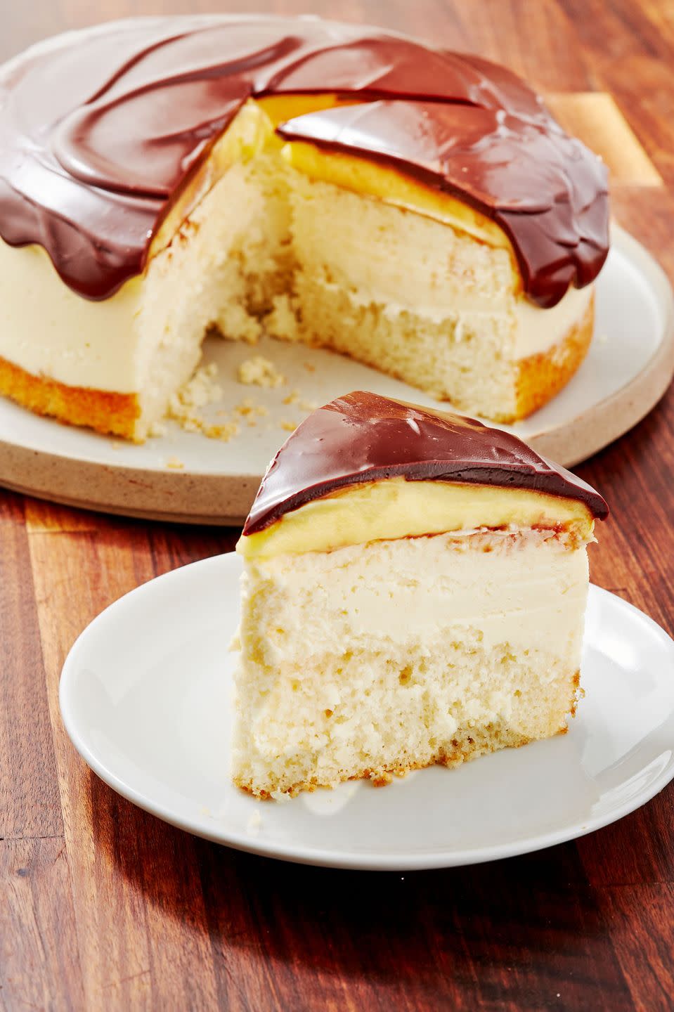 Boston Cream Cheesecake