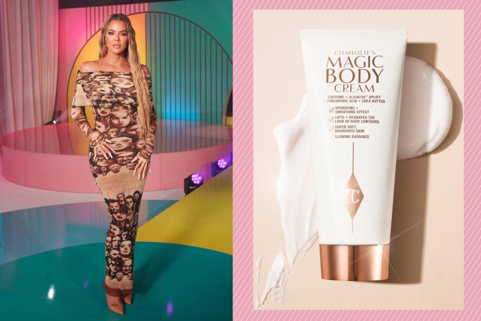 Charlotte Tilbury Magic Body Cream Launch / Khloé Kardashian attends the SHEIN X 100K Challenge
