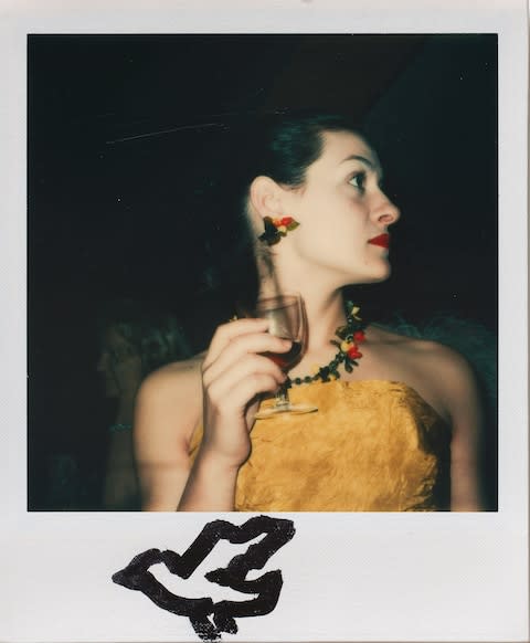 Andy Warhol, Paloma Picasso polaroid - Credit: The Andy Warhol Foundation for the Visual Arts, Inc. Licensed by DACS, London. Courtesy BASTIAN, London