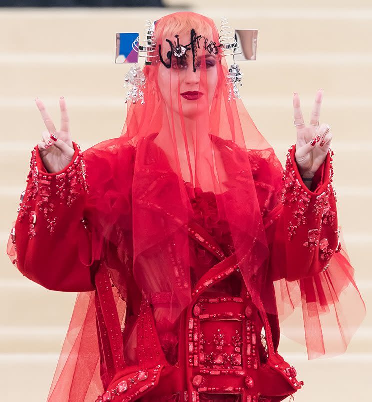 Katy Perry at the 2017 Met Gala