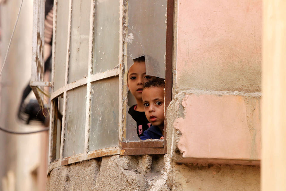 Palestinian al-Fawwar refugee camp