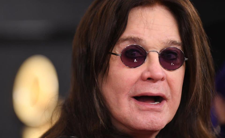 Ozzy Osbourne has given a health update after undergoing ‘major’ spinal surgery (AFP via Getty Images)