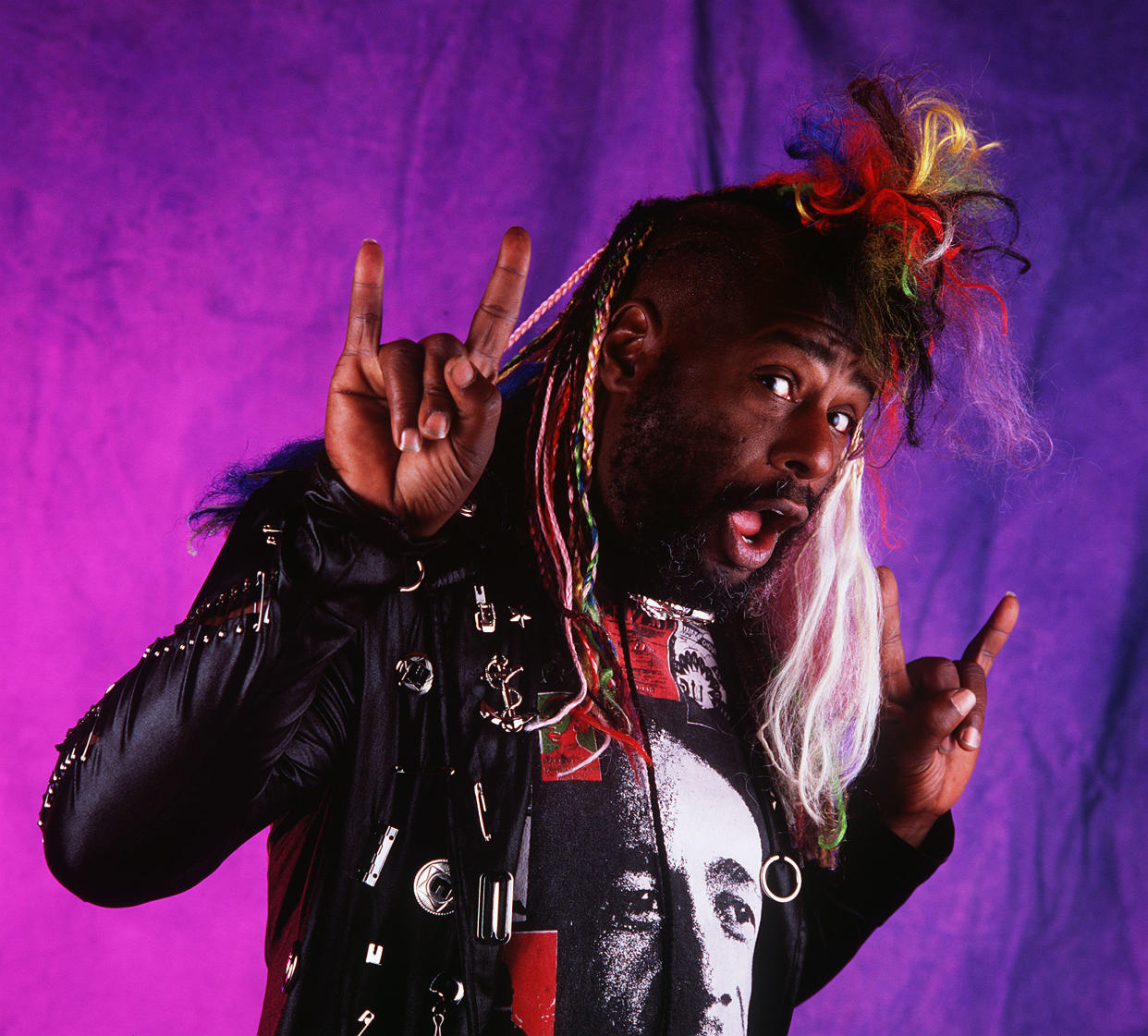 George Clinton in the 1980s. (Photo: Frank Micelotta/ImageDirect)