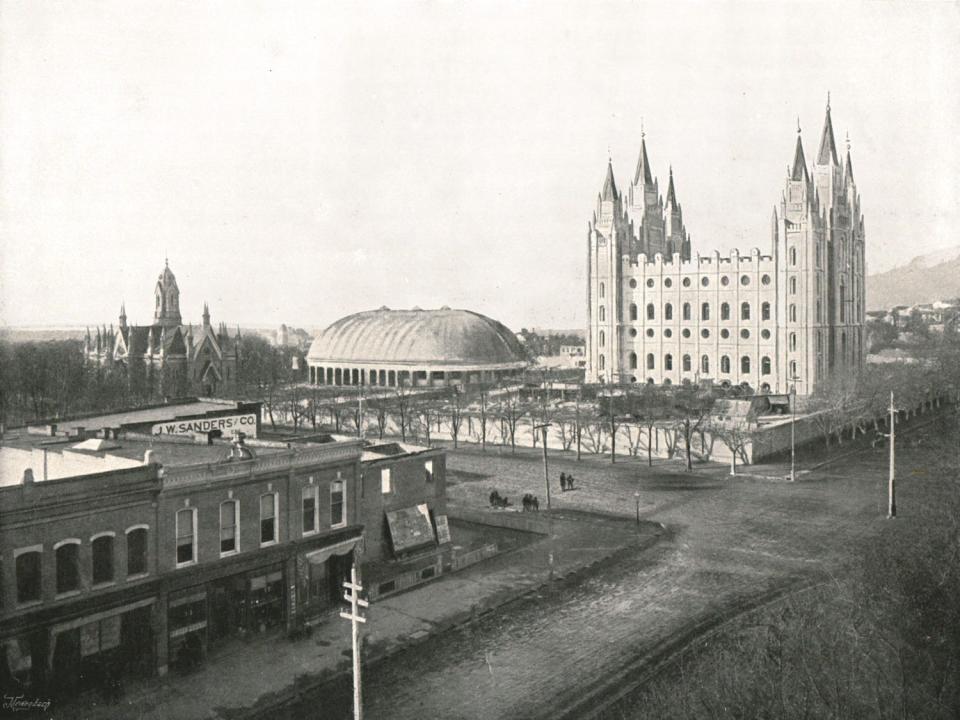 An image of Salt Lake City from 1895.