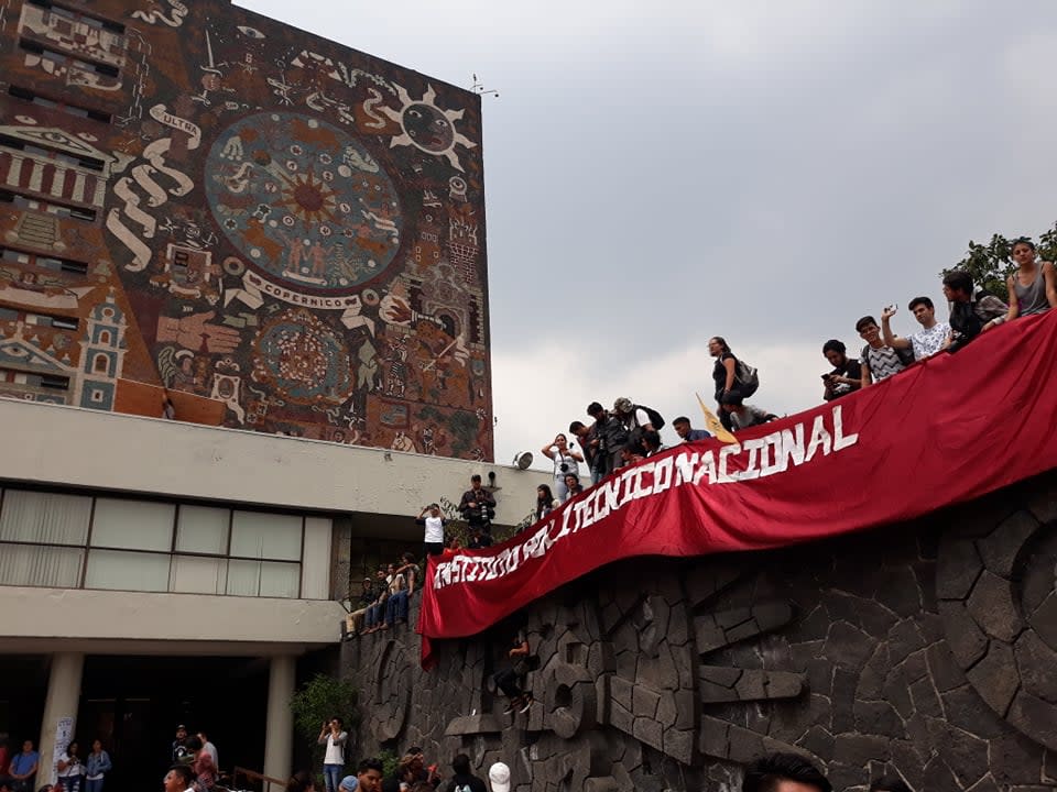 FOTOS | La megamarcha contra la violencia en la UNAM