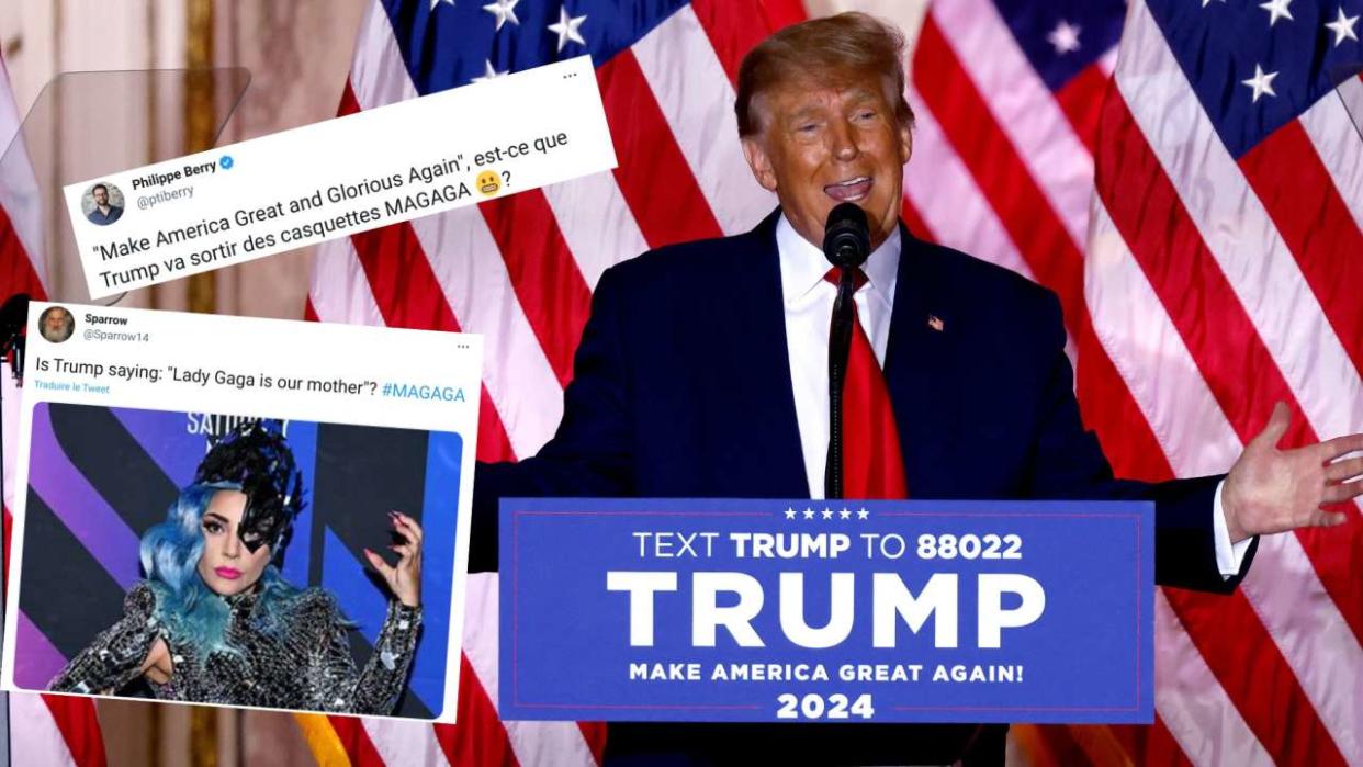 Le nouveau slogan de Donald Trump pour 2024, « Magaga », a inspiré les interanautes.