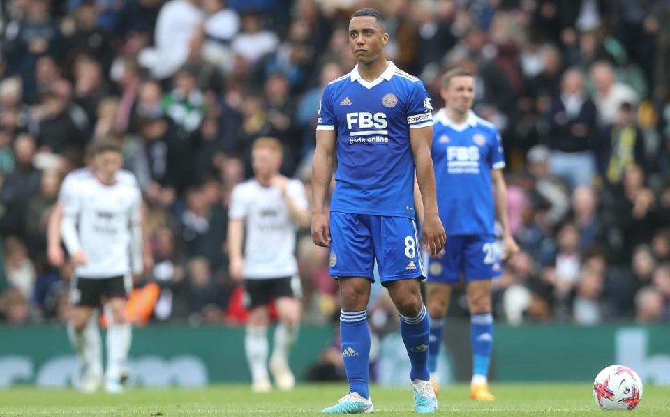 Leicester captain Youri Tielemans will be out of contract this summer - CameraSport/Rob Newell
