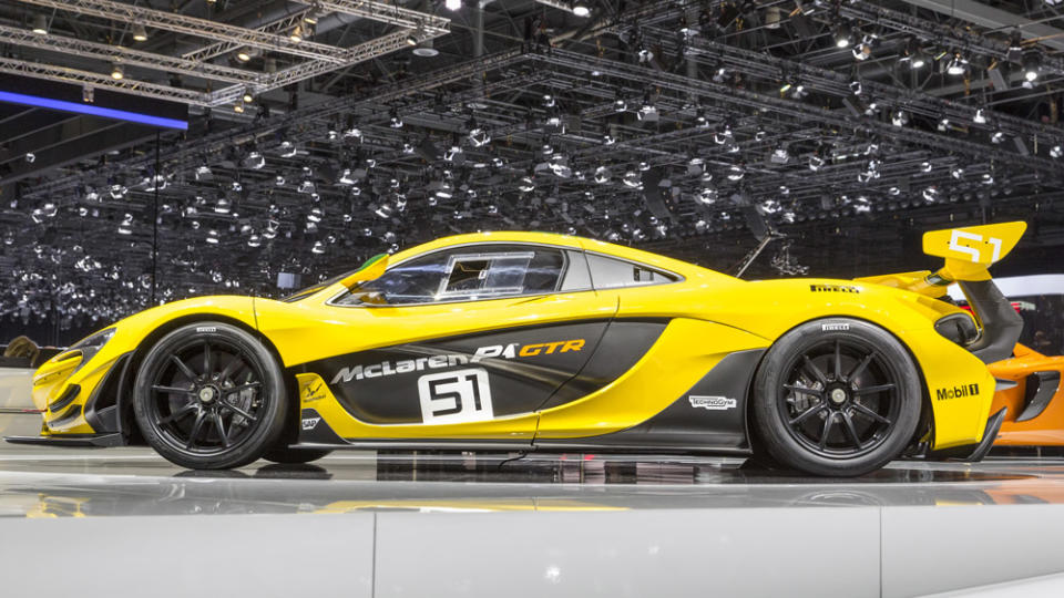 The McLaren P1 GTR.