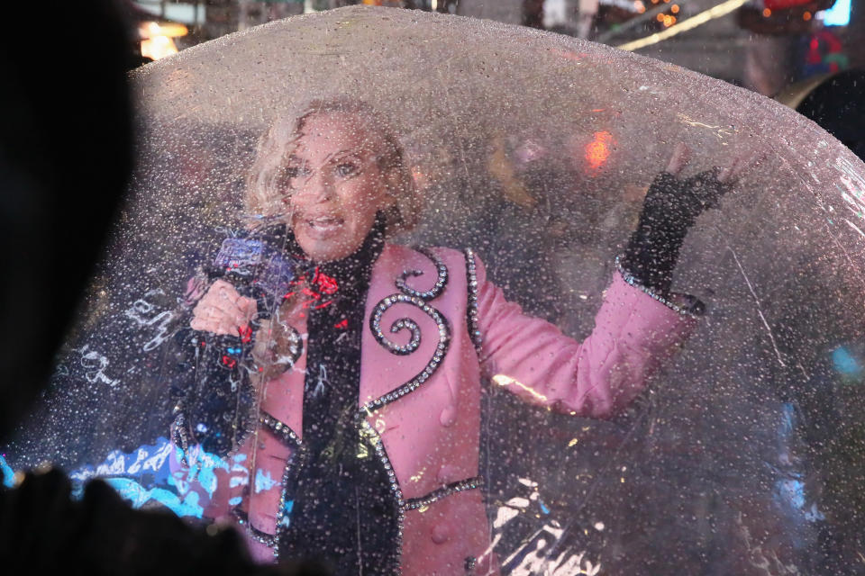 (Photo by Astrid Stawiarz/Getty Images for Dick Clark’s New Year’s Rockin’ Eve)