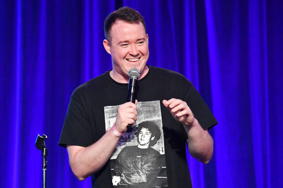 New "Saturday Night Live" cast member Shane Gillis performs June 21 at the 2019 Clusterfest in San Francisco. (Photo: Jeff Kravitz/FilmMagic for Clusterfest) 