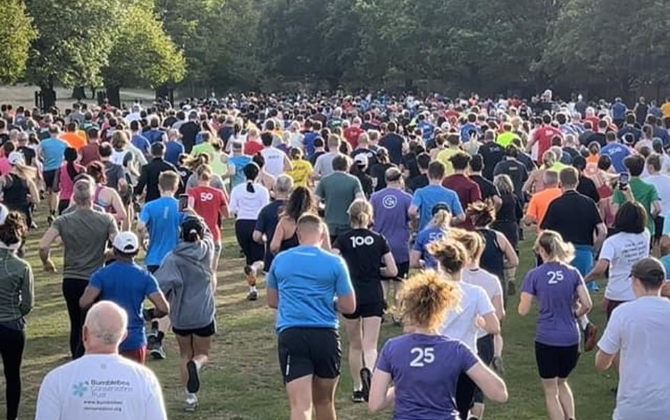 Parkrun celebrates its 19th birthday with an event at London's Bushy Park