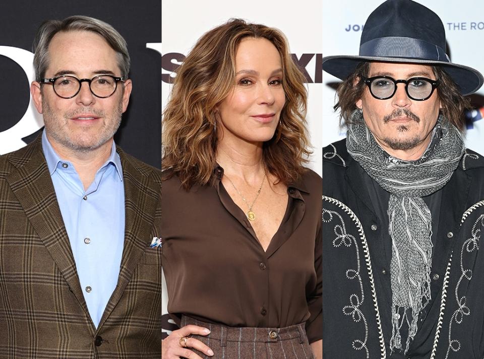 Matthew Broderick, Jennifer Grey, Johnny Depp