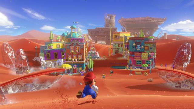 Getting Over It with Super Mario Odyssey 