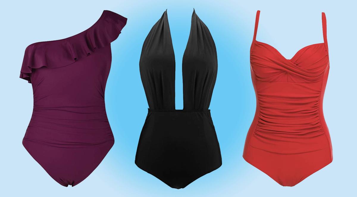 The 7 Most Flattering One Piece Swimsuits On Amazon