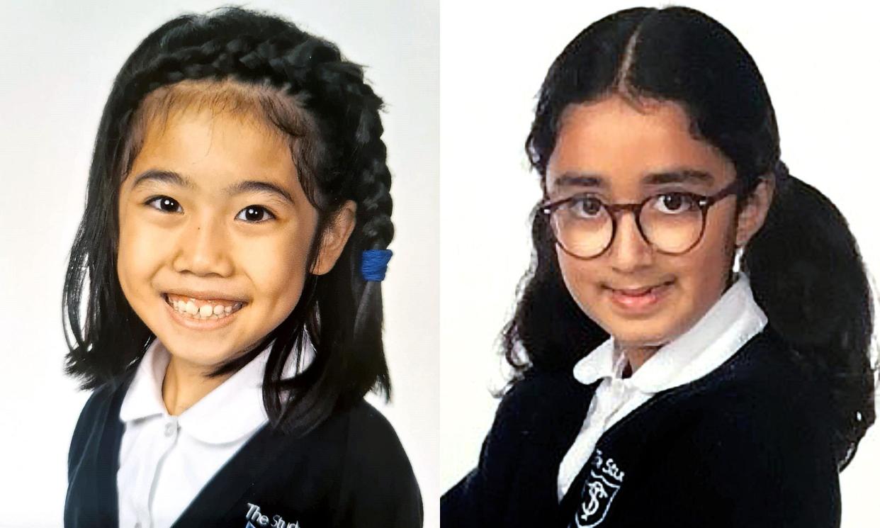 <span>Selena Lau, left, and Nuria Sajjad, right, died in the crash at Study Prep school.</span><span>Composite: Handout</span>