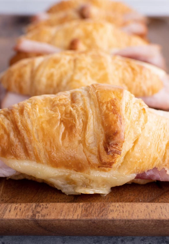 <p>Mighty Mrs.</p><p>Unbelieveably easy to make, these ham and cheese croissant melts will have everyone raving about them!</p><p><strong>Get the recipe: <a href="https://www.mightymrs.com/recipe-items/ham-cheese-croissant-melts/" rel="nofollow noopener" target="_blank" data-ylk="slk:Ham and Cheese Croissant Melts;elm:context_link;itc:0;sec:content-canvas" class="link rapid-noclick-resp"><em>Ham and Cheese Croissant Melts</em></a></strong></p>