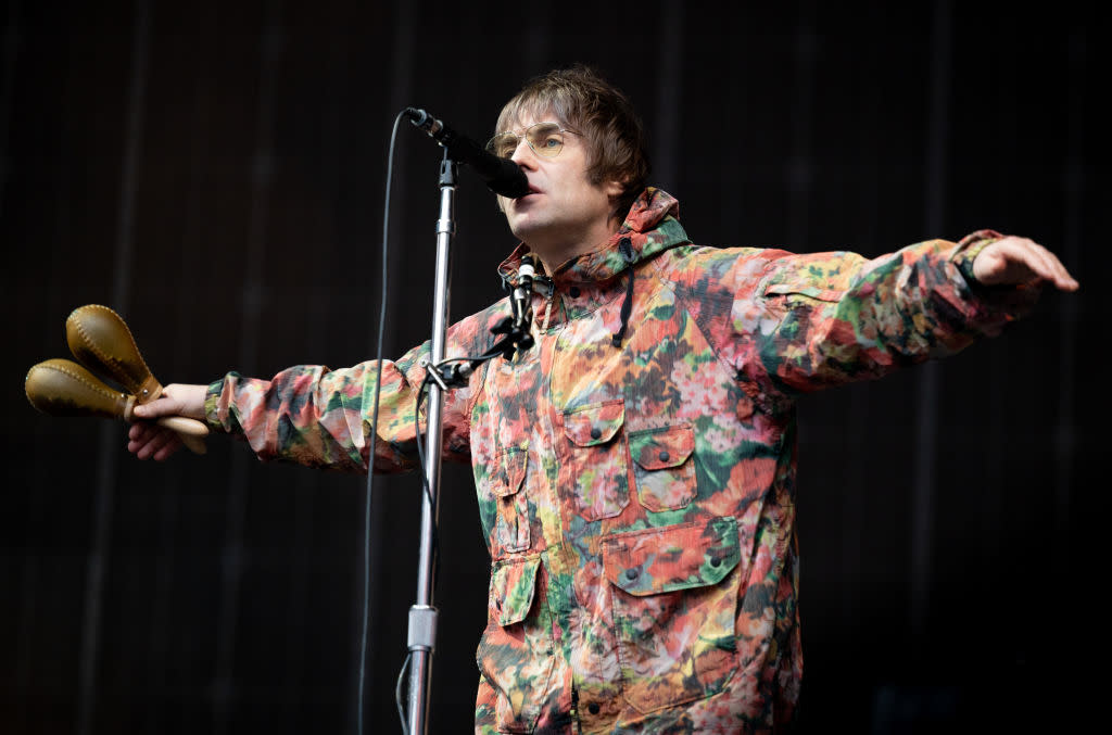 Liam Gallagher Performs At Etihad Stadium - Credit: WireImage