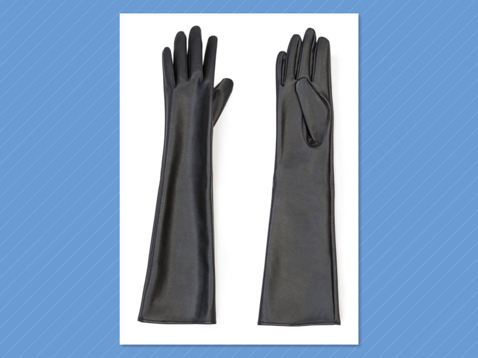 Eloquii Premier Faux Leather Opera Gloves