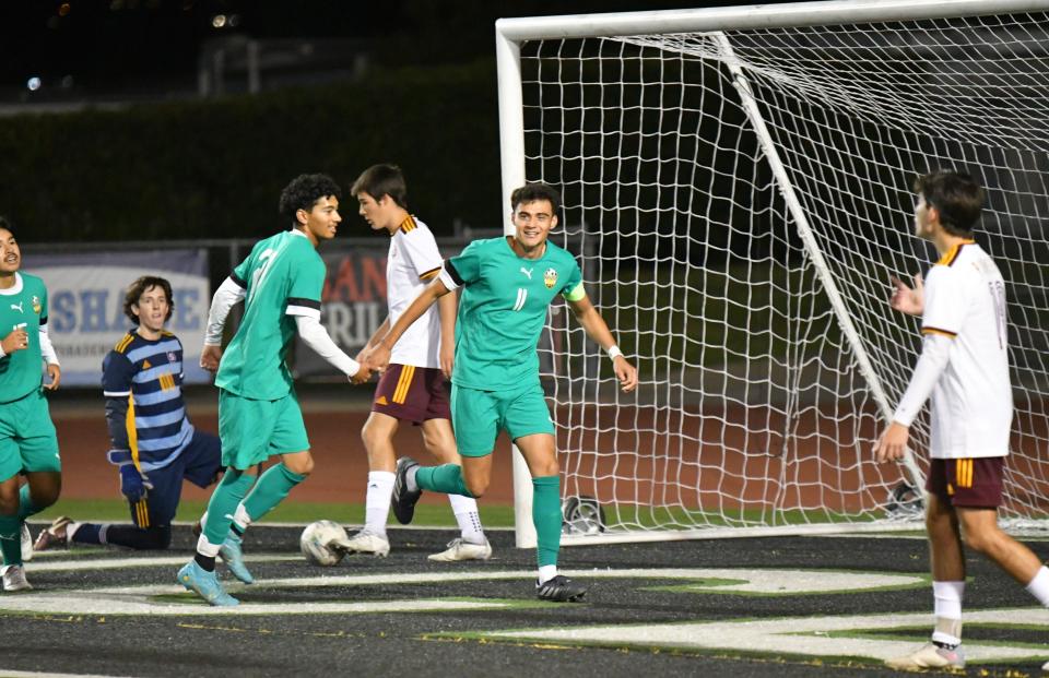 Diego Estrada (11) was the overall MVP in the Marmonte League.