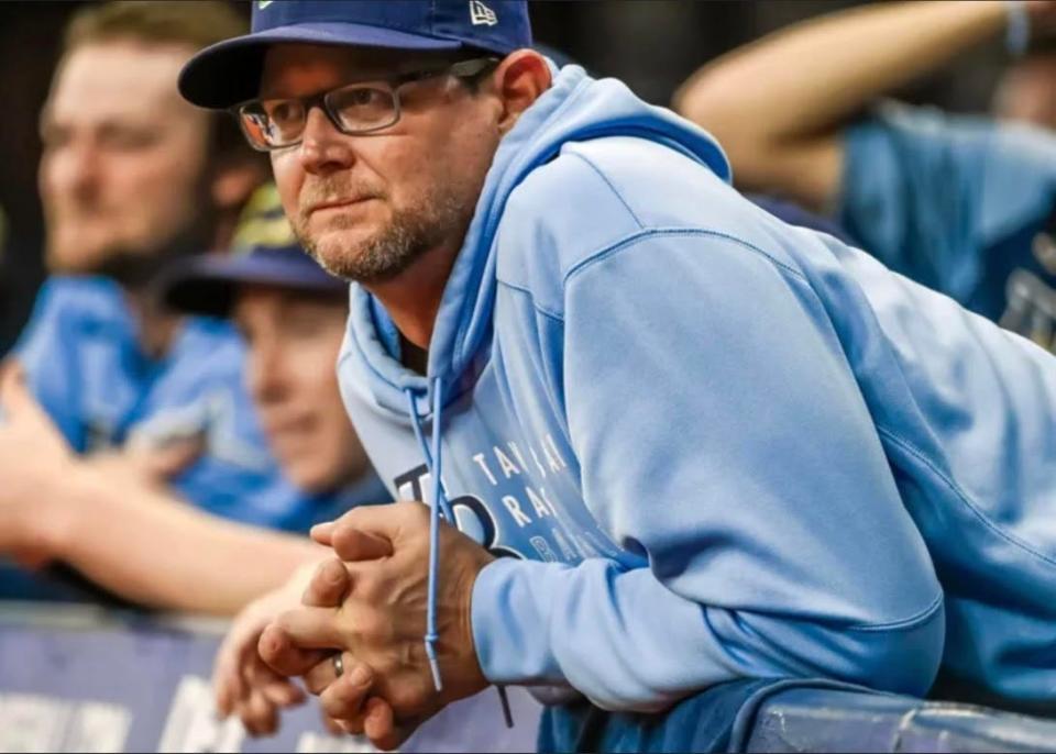 Former Riverview High star Kyle Snyder has been the pitching coach for the Tampa Bay Rays since 2018. (Photo: Courtesy photo by Kyle Snyder)