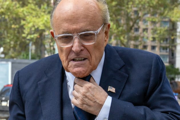 rudy-sued-again-giuliani.jpg US-NEWS-GIULIANI-NY - Credit: Theodore Parisienne/New York Daily News/Tribune News Service/Getty Images